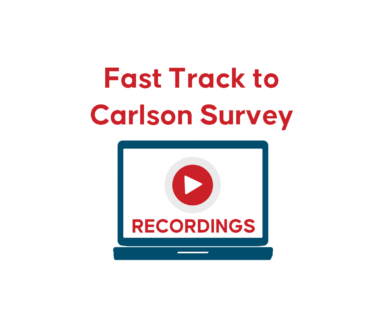 Recordings of That CAD Girl's<br>May 2024 Fast Track to Carlson Survey