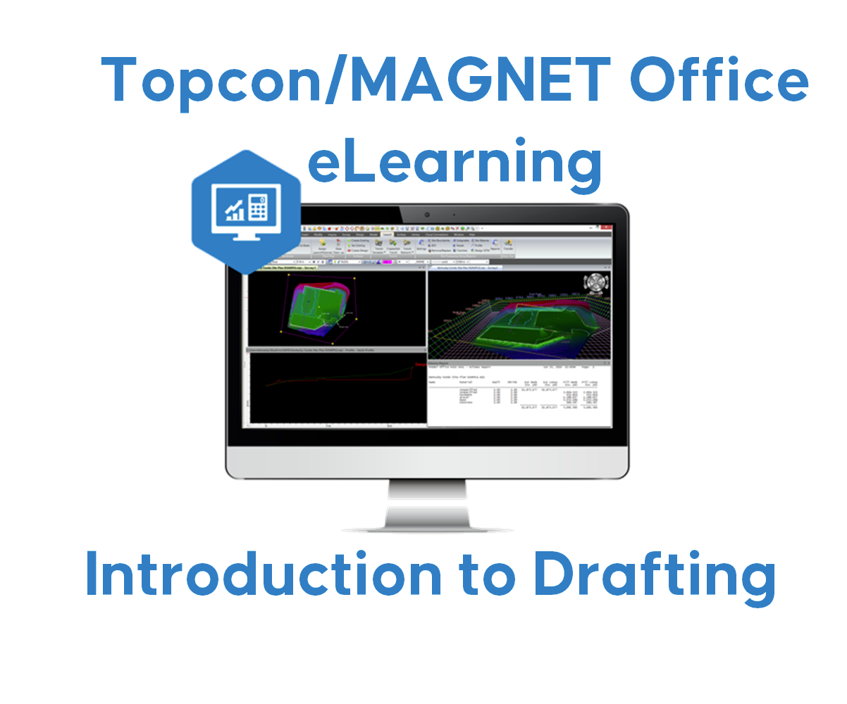 eLearning: Introduction to Drafting<br>with Topcon Magnet Office